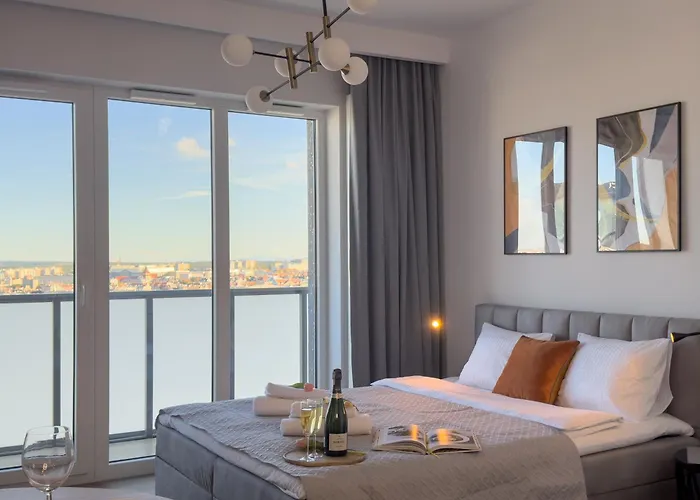Urban Apartments Global Skyline Rafael Centrum , 17Th Floor No 22, Free Garage, Self Check-In